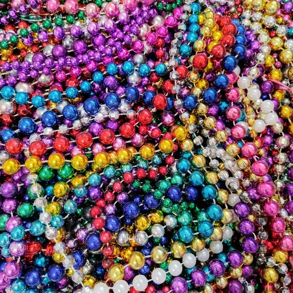 MARDI GRAS BEADS SMALL SIZE BUNDLES - Picture 2 of 2